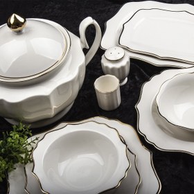 Resim Aryıldız AR34000 60 Parça Porselen Yemek Takımı 
