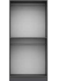 Resim Minar Kale 90cm Giyinme Dolabı Antrasit - 210cm 