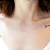 Resim 14 Ayar Altın Sarı 45 Cm Zincir Kolye N11.3548 