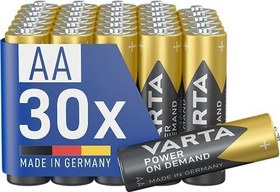 Resim VARTA POWER ON DEMAND AA BLI 30 Adet 