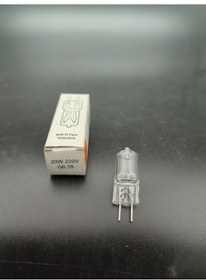 Resim G.6 Halojen Ampul 20.watt Şeffaf Renkte 5.adetli Paket 