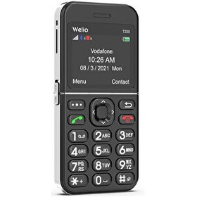 Resim Welio WKEY T200 Siyah Tuşlu Cep Telefonu (KVK Garantili) 