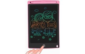 Resim Writing Tablet LCD 8.5 Inçuyumlu Dijital Kalemli Çizim Yazı Tahtası Grafik Not Yazma Eğitim Tableti 
