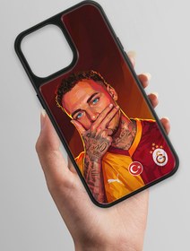 Resim Galatasaray Noa Lang Gol Sevinci Cam Telefon Kılıfı - iPhone 13 Pro Max 