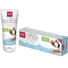 Resim Splat Kids Meyveli Dondurma Tadında Doğal Diş Macunu 50 ml 