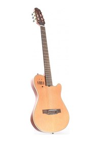 Resim Madison Mecg-prot1-n Elektro Klasik Gitar - Naturel Üst Segment - Solid Series Masif Sedir Üst Kapak, Okume Arka Ve Yanlar, Altın Kaplama Burgular, Parlak Cila Uyum: Profesyonel Sahne Ve Kayıt 