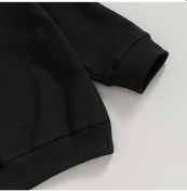 Resim Kahverengi Yürüyor Bebek Erkek Tişörtü 6m 12m 18m 24m 3y Uzun Kollu Bisiklet Yaka Düz Renk Kazak Sonbahar Üstleri Kahverengi 