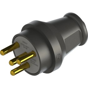 Resim Ne-Ad Kauçuk3X25 A Trifaze Fiş 