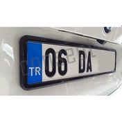 Resim Piyano Siyah Plaka Çerçevesi (2Adet Piano Black Plakalık Kabı) 228109018 