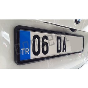 Resim Piyano Siyah Plaka Çerçevesi (2Adet Piano Black Plakalık Kabı) 228109018 