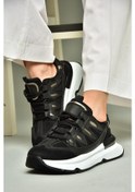 Resim Fox Shoes U973501004 Siyah Kumaş Spor Ayakkabı Sneakers Siyah-kumaş Çok Renkli 