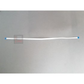 Resim FFC 14 Pin 40cm Düz 0.5mm Adımlı Esnek Flex Kablo Awm 20624 80c 60v Şerit Fleks Film 