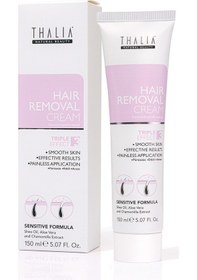 Resim Thalia Aloe Vera & Papatya Özlü Tüy Dökücü Krem 150 ML 