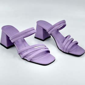 Resim İnce Bantlı Topuklu Kadın Terlik 004 Mila -5 001 