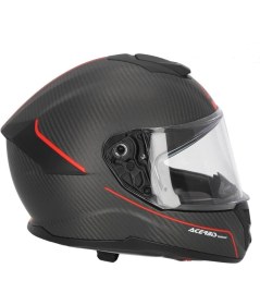 Resim Acerbis Tarmak Carbon 22-06 Kask Siyah Kırmızı 