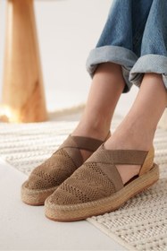 Resim TRENDELLA Rosa Kadın Vizon Espadril Ayakkabı 