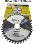 Resim haktaş Elmas Daire Testere Bıçağı Kanallı 185mmx40 