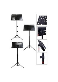 Resim Lastvoice Nt104-3X Şef Tipi Katlanır Nota Standı Sehpası 3Lü Eko 