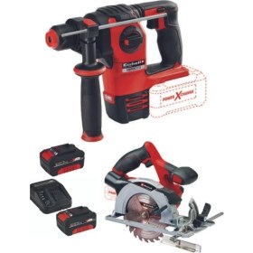 Resim Einhell Herocco 18V Kırıcı Te-Cs 18/165/1 Daire Testere 2X4.0AH Akülü Set 