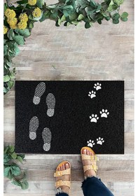 Resim Siyah Paspas, İç Ve Dış Kapı Önü Paspası, Dekoratif Paspas 