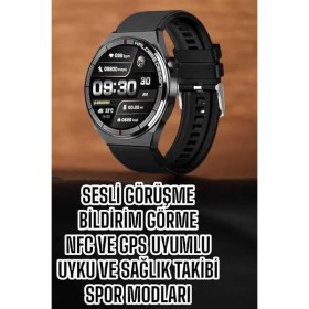 Resim Saat Bağlantılı Amoled Ekran Uyku ve Sağlık Takibi 