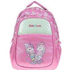 Resim Kaukko Kids&Love Kapitone Unicorn Sırt Çantası 