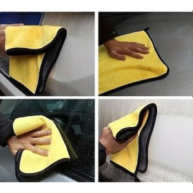 Resim Yünlü Hassas Araba Yıkama Ve Temizlik Bezi Tdrtr 