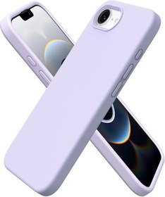 Resim URUCHI iPhone 17e / 16e Silikon Kılıf - Mag-Safe Uyumlu, Yumuşak Dokulu, Darbe Emici, Mikro Fiber Kaplama, Premium Koruma, Parmak İzi Tutmaz, Şık ve Hafif Tasarım, Lila 