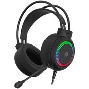 Resim Gamebooster H02B Hammer Siyah RGB Streo Gaming Kulaklık 
