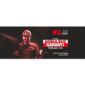 Resim Klpro 18Volt/8.0Ah Li-ion Kömürsüz Prof. Şarjlı Matkap Klnm18b-80 