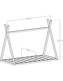 Resim Givayo Wood's Akasya Montessori Yatak 