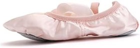 Resim BESPORTBLE Saten Balerin Ayakkabısı Bağcıklı Yoga Ve Jimnastik Ayakkabısı Kızlar Ve Kadınlar Için Rahat Ve Hafif Tasarım 