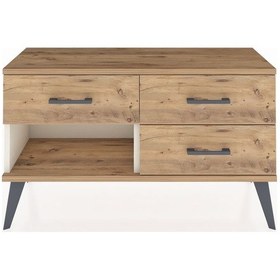 Resim Arges Şifonyer 3 Çekmeceli 88x30x48 Aytaşı-çam Çam 