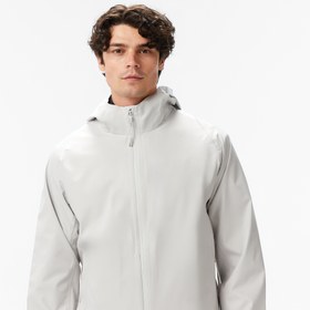 Resim Nautica Erkek Gri Regular Fit Kapüşonlu Su Geçirmez Yağmurluk 