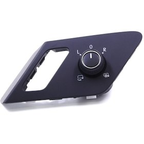 Resim Volkswagen Golf 7 Dış Dikiz Ayna Ayar Düğmesi 2014-2018 kromlu 