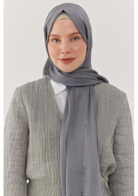 Resim Mirsoy Scarf Yoryo Şal - Gri Gri 