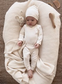 Resim Naturaborn GOTS Organik Sertifikalı Bebek Pantolon - 12-18 AY 