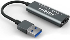 Resim Coverzone Type C Video Capture Yakalama Kartı Uçlu HDMI to Type-C PC Bilgisayar Video Adaptör Çevirici 