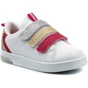 Resim Cool Kız Çocuk Mami Ptk Sneaker Beyaz-simli Işıklı 