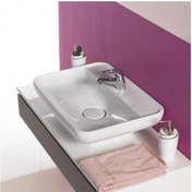Resim Turkuaz Seramik Cerastyle Lal Serisi Tezgah Üstü Çanak Lavabo 60 x 42 CM 