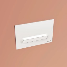 Resim VitrA Loop T 740-0700 Kumanda Paneli, Parlak Beyaz 