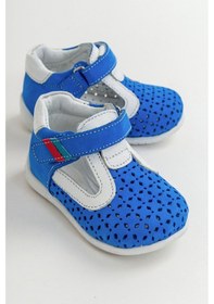 Resim Mnpc Unisex Sax-Beyaz Deri Ortopedik Destekli İlk Adım Ayakk 