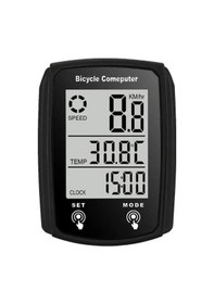 Resim Forte Gt 6146 Kablolu Kilometre Saati Bisiklet Hız Ölçer Km Saati Yol Bilgisayarı 