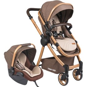 Resim Tommybaby Toranto Gold Vip Travel Sistem Bebek Arabası + Puset 