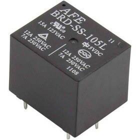 Resim Qıanjı Jqc-3F(T73)-5Vdc 5V 5 Volt Küp Role Kare Röle Tek Kontak 50 Adet 