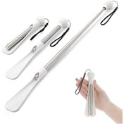 Resim Seyahat Ayakkabı Kutusu 36.2 Uzun Saplı Katlanır Seyahat Ayakkabı Rafı Birçok Kişi İçin B 