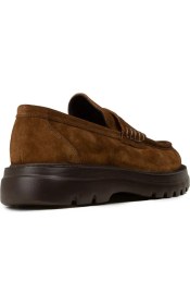 Resim Deery Erkek Hakiki Süet Taba Renk Loafer Ayakkabı - 02006MTBAE02 