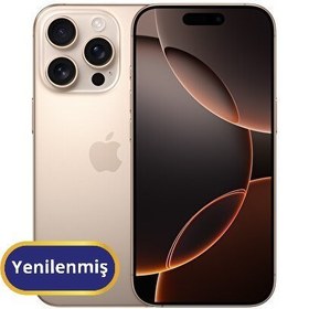 Resim Apple iPhone 16 Pro Max Yenilenmiş TR Garanti | 1 TB Çöl Titanyum 