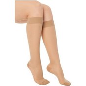 Resim Varimed Pamuklu Diz Altı Ccl2 Kapalı Burun Varis Çorabı 