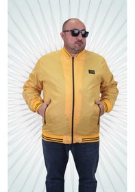 Resim Mocgrande Büyük Beden Basic Pilot Mont 23823 Hardal-Hardal 